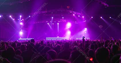 Big stage concert