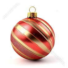 christmas sphere ornament egg png isolated on a white or transparent background