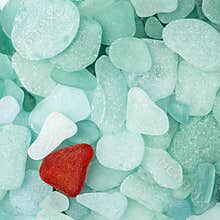Sea glass background