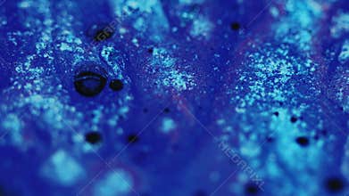 Abstract background sparkling fluid blue black