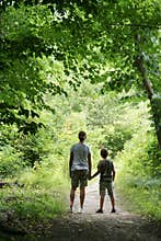 Children on Nature Hike