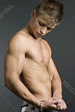 Handsome guy torso