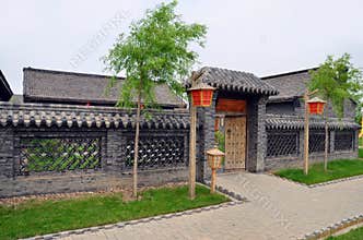 Chinese village in Jilin province