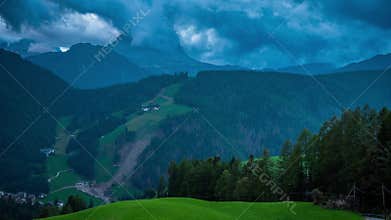 San Vigilio di Marebbe, South Tyrol - Beautiful Dolomites, Alto Adige timelapse