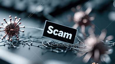 Phishing smishing threat: digital breach, scammer tactic, vishing voice, pharming scheme, fake store, lottery trick, identity