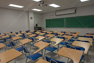 Empty Classroom