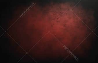 Abstract dark red background, black vignette borders. Grunge texture, stained surface. Rough wall art. Moody aesthetic. Design