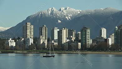 English Bay Sailboat, Vancouver