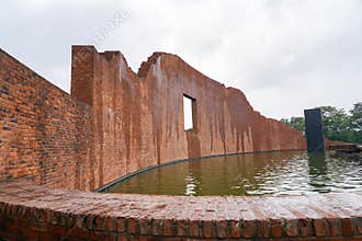 Martyred Intellectuals Memorial at Rayerbazar, Dhaka, Bangladesh