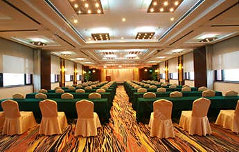Colourful conference room