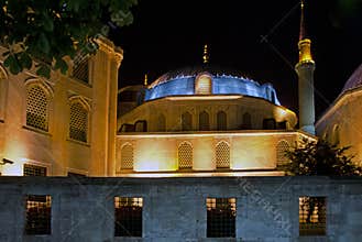 Istanbul 05-2012 (258) Night view of Hagia Sophia