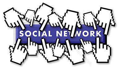 Crowded social network