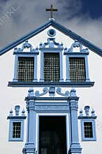 Portugal Azores Islands Terceira baroque church - Angra do Heroismo