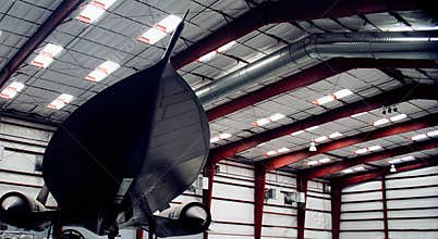 An SR-71A Blackbird