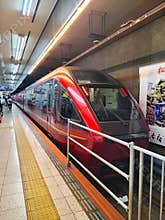 Hinotori limited express in Nagoya