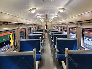 Compilation of train interiors