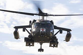 Alaska Army National Guard HH-60M Black Hawk MEDEVAC aviators assigned to Golf Company