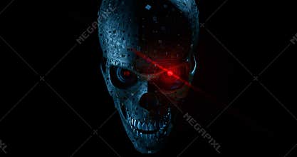 Malware skull