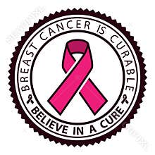 The symbol of breast cancer