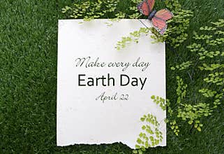 Earth Day, April 22, Concept Image