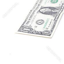 One US Dollar Banknote