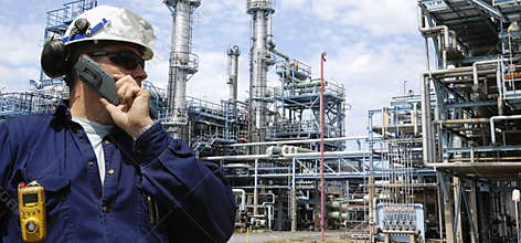 Oil and gas inustry, panoramic view