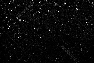 Snow falling background