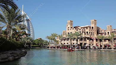 Al Qasr and Burj Al Arab hotels