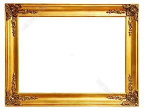 Gold frame