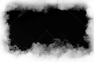 Smoke cloud frame