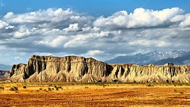 Snake mountain ridge.