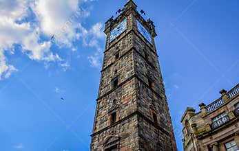 The remains of Tolbooth, Glasgow, history, landmark, Scotland