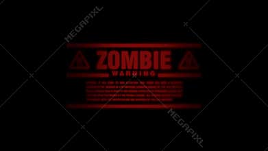 Zombie Alert Going on and Off