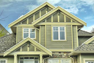 New Home House Exterior