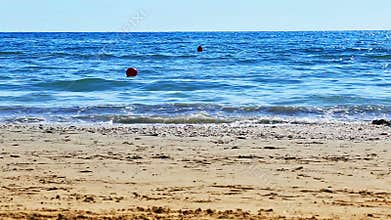 Waves on Black Sea beach