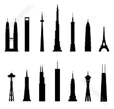 Skyscrapers, structures