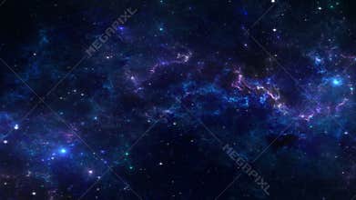 Deep space nebula