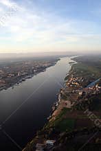 The River Nile - Aerial / Elevated View