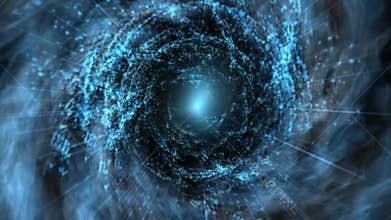 Blue space time vortex
