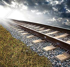 Railroad tracks