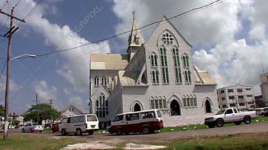 St George cathedral in Georgetown in Guyana