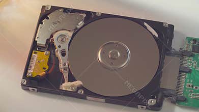 The hard disk drive