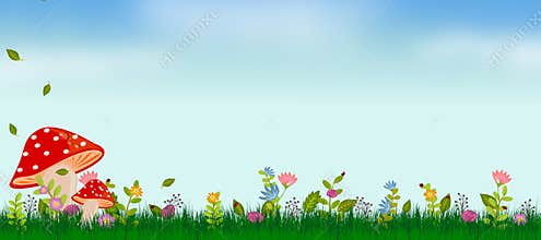 Spring summer background