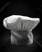 A classic chef hat