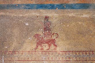 The ancient wall-paintings at Erebuni Fortress (Armenia)