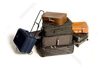 Lots of Travelling Suitcases
