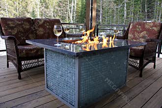 Cabin Fire Pit