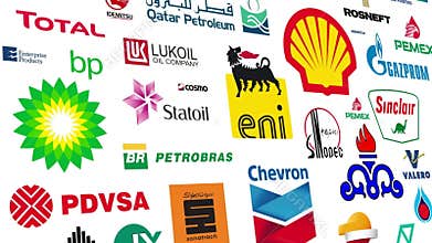 Oil Companies Logo Loop