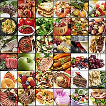 Big Food Collage