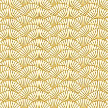 Scallop pattern repeat background